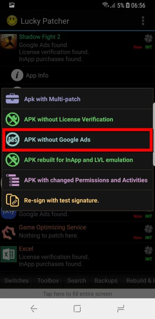 Lucky Patcher apk