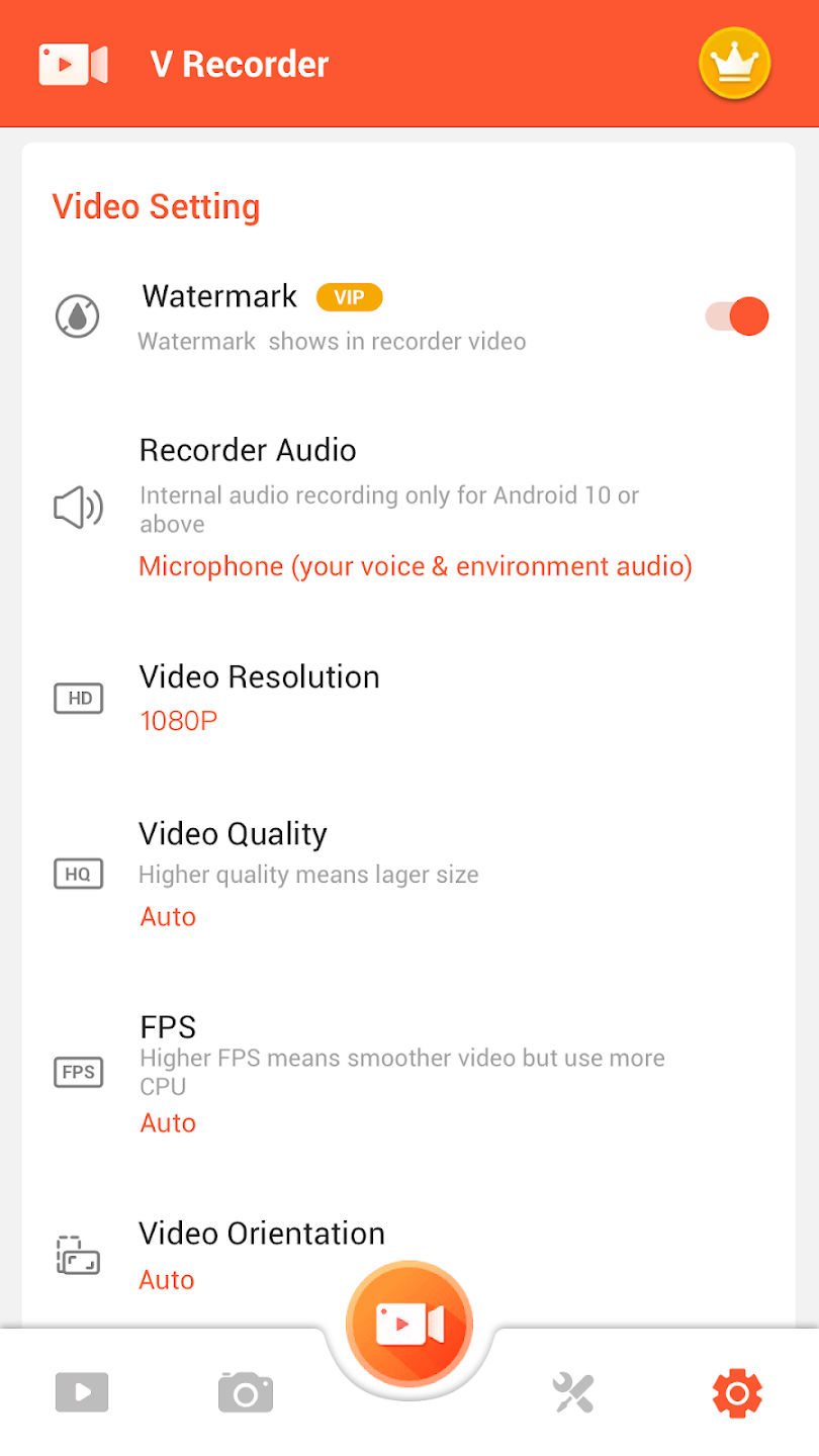 v recorder editor mod apk