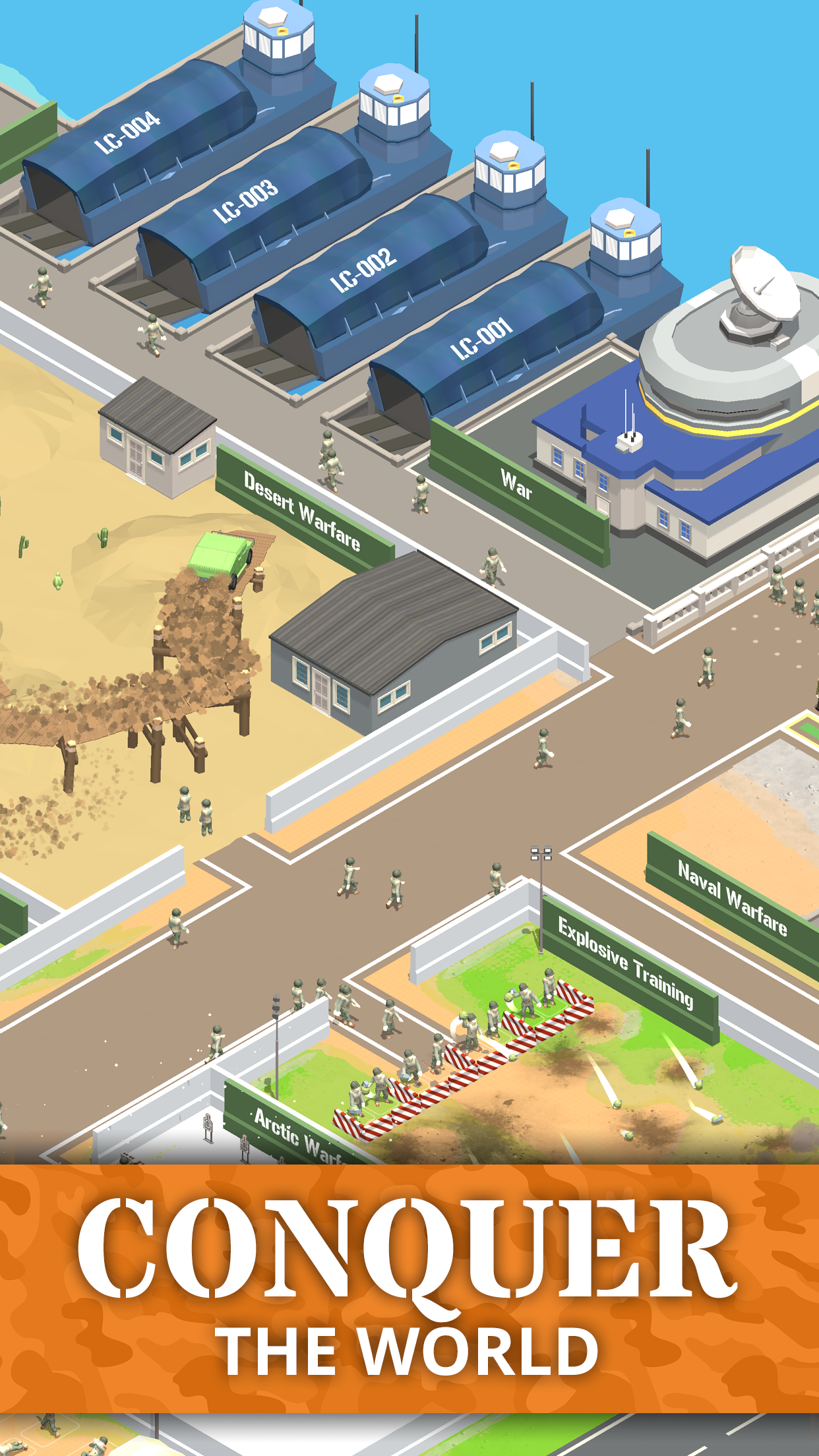Idle Army Base free apk