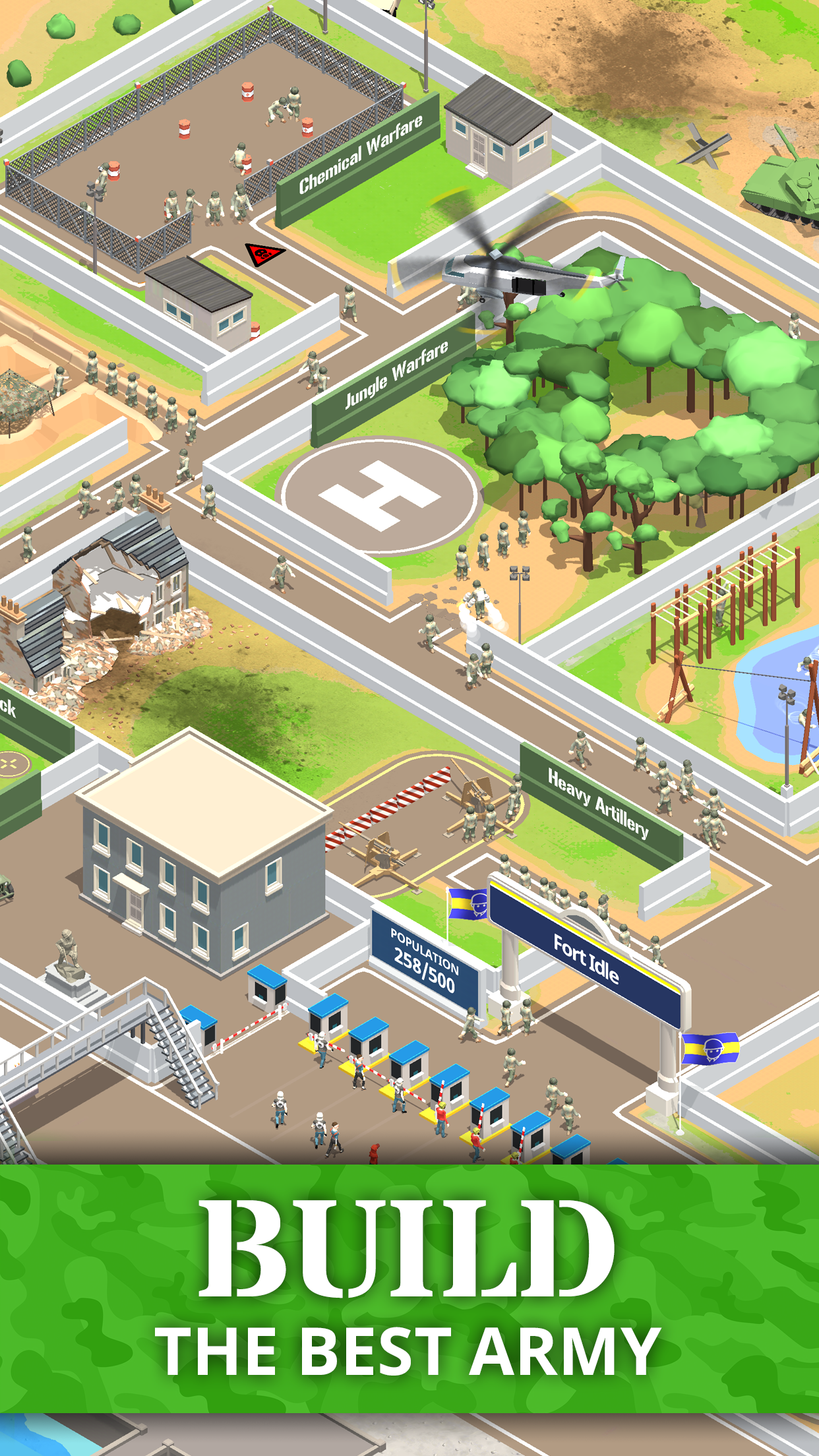 Idle Army Base