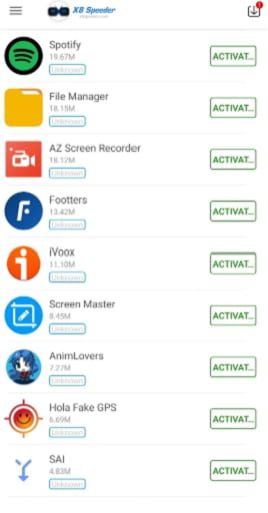 X8 Speeder APK Features