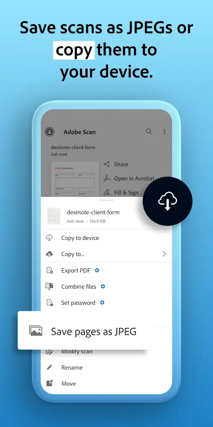 Adobe Scan Mod Apk