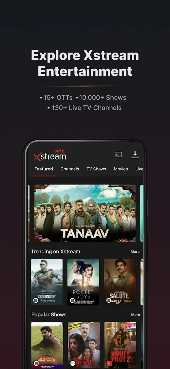Airtel Xstream Apk