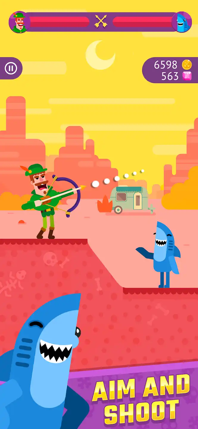 Bowmasters Mod Apk Features 