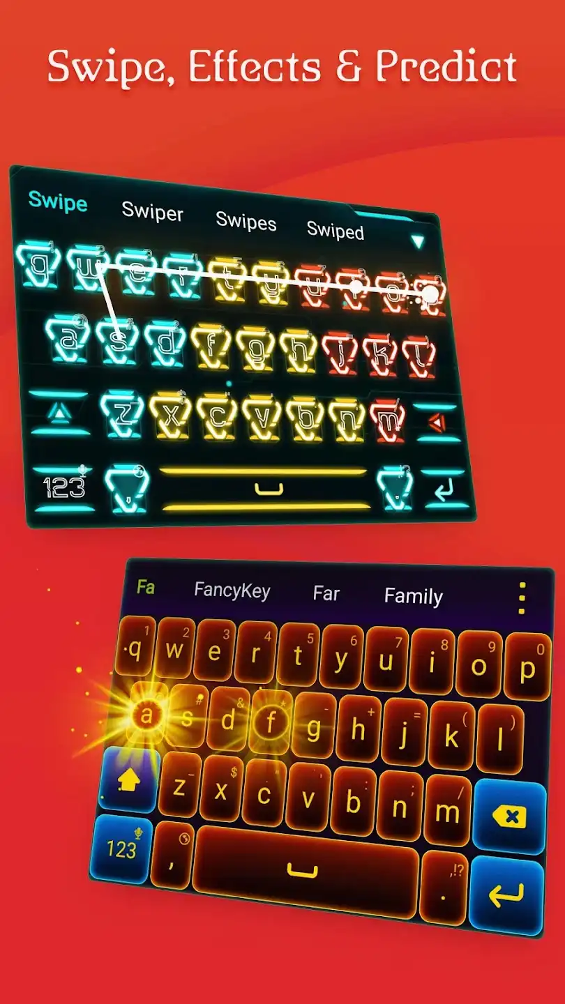 FancyKey Keyboard Game
