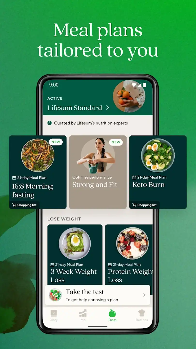 Lifesum Mod Apk Features