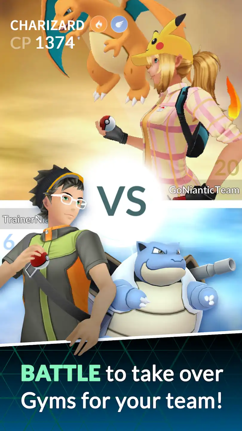 Pokemon let's go Mobile App