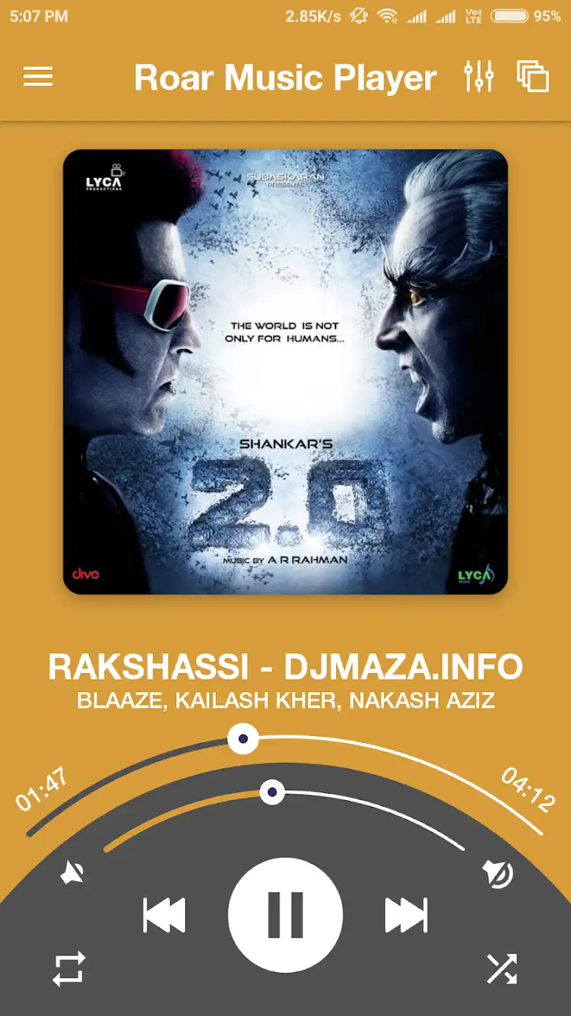 Roar Music Player Mod Apk