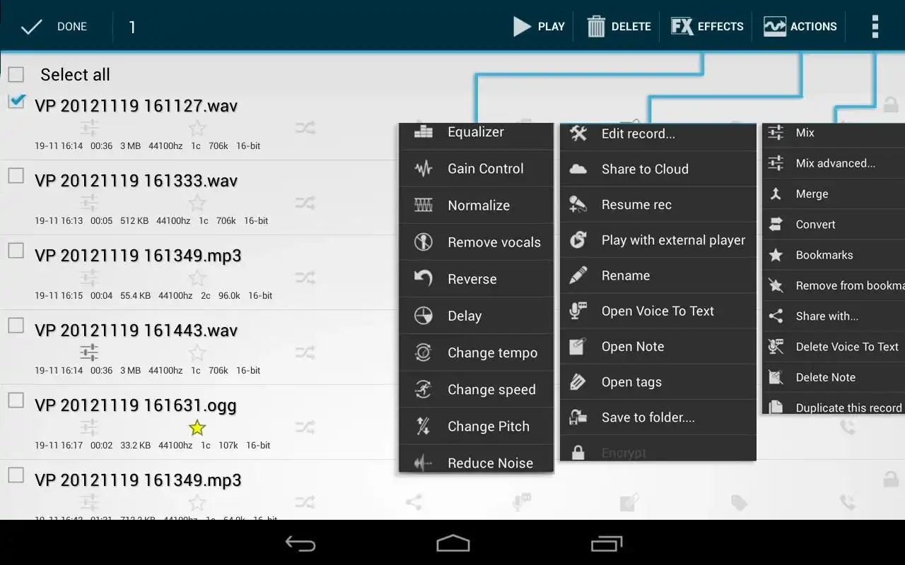 Voice Pro HQ Audio Editor Pro Mod Apk