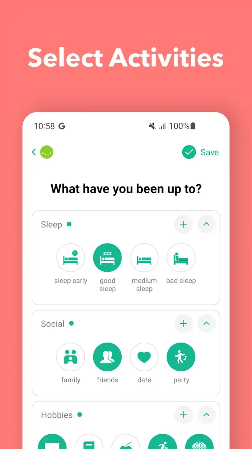 Daylio Mood Tracker App 