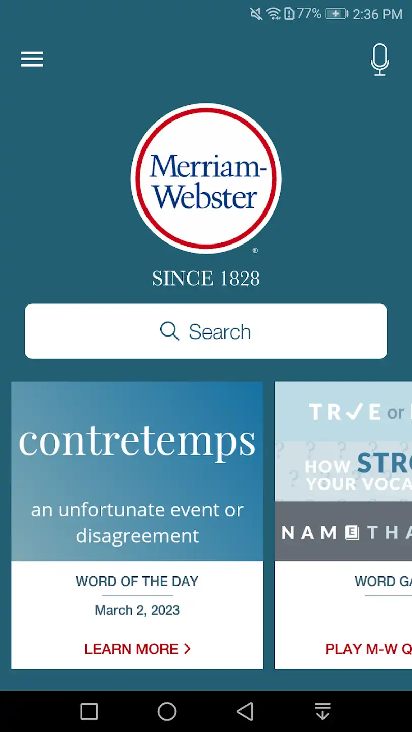 Dictionary Merriam Webster Mod APK