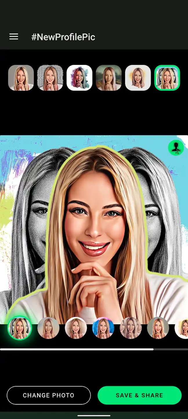 New Profile Pic App