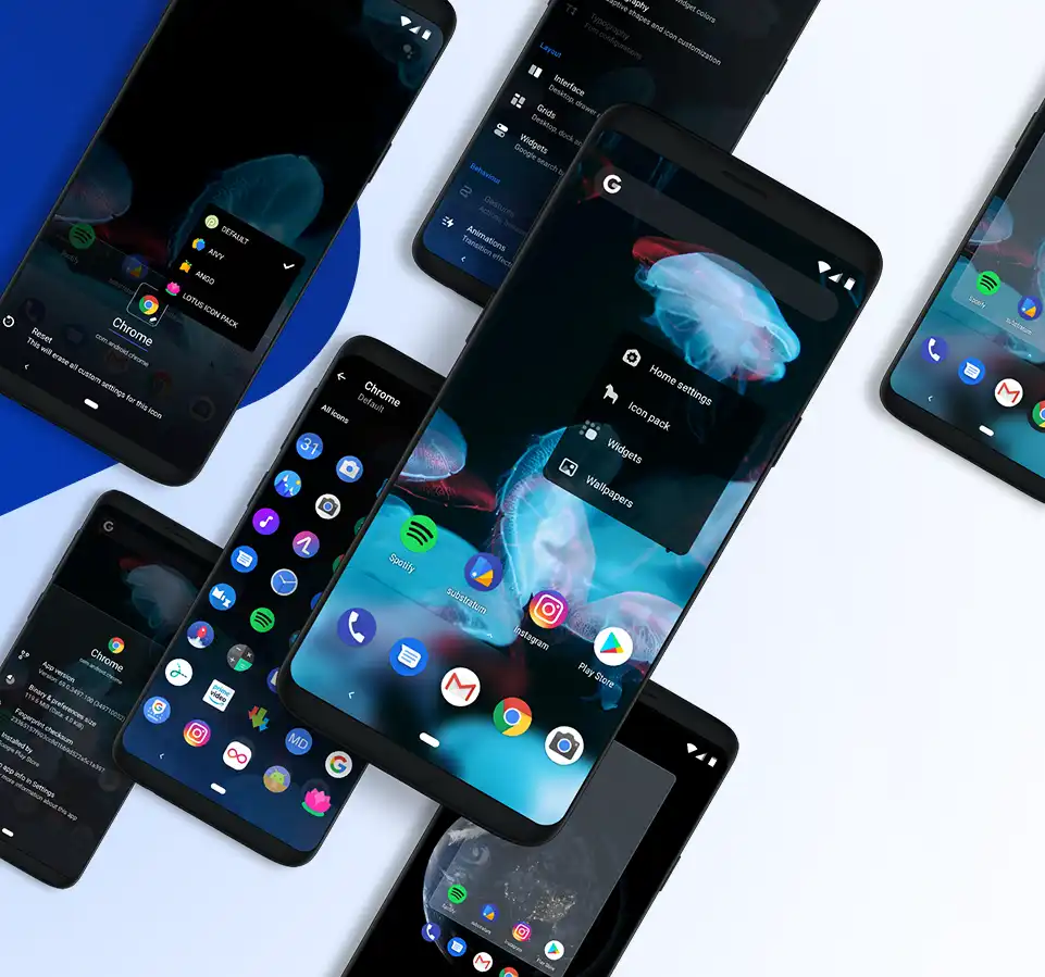 Features of Hyperion Launcher MOD APK