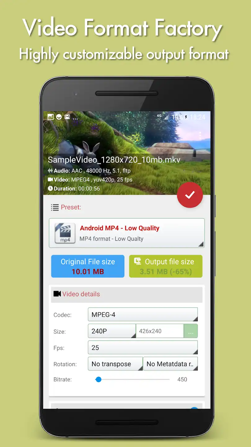 Features of Video Format Factory MOD APK