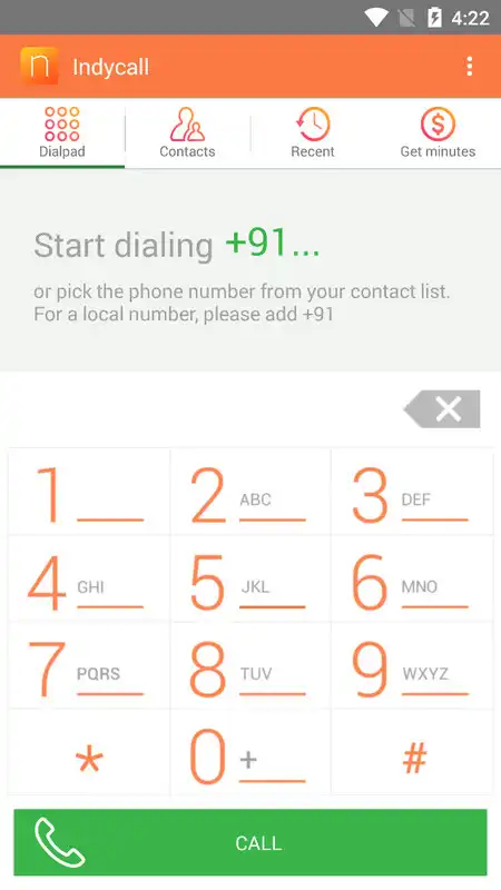IndyCall App