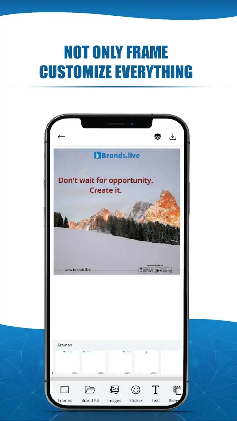 Brands live App