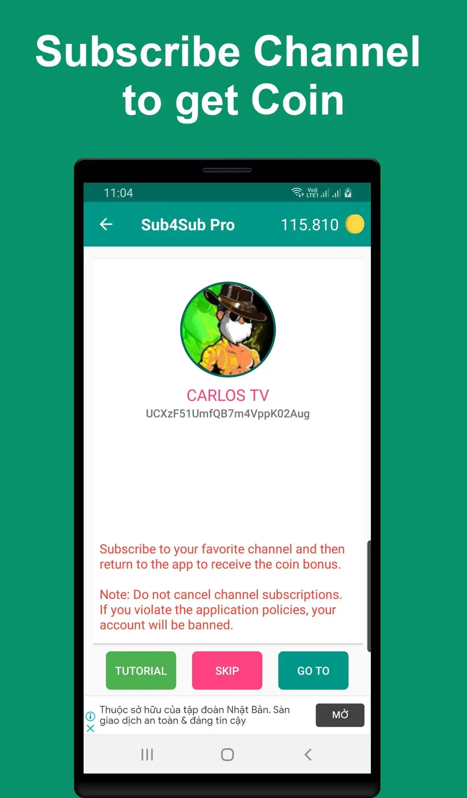 Features of Sub4Sub Pro MOD APK