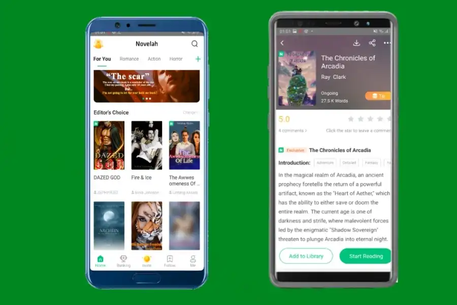 Features of Novelah APK