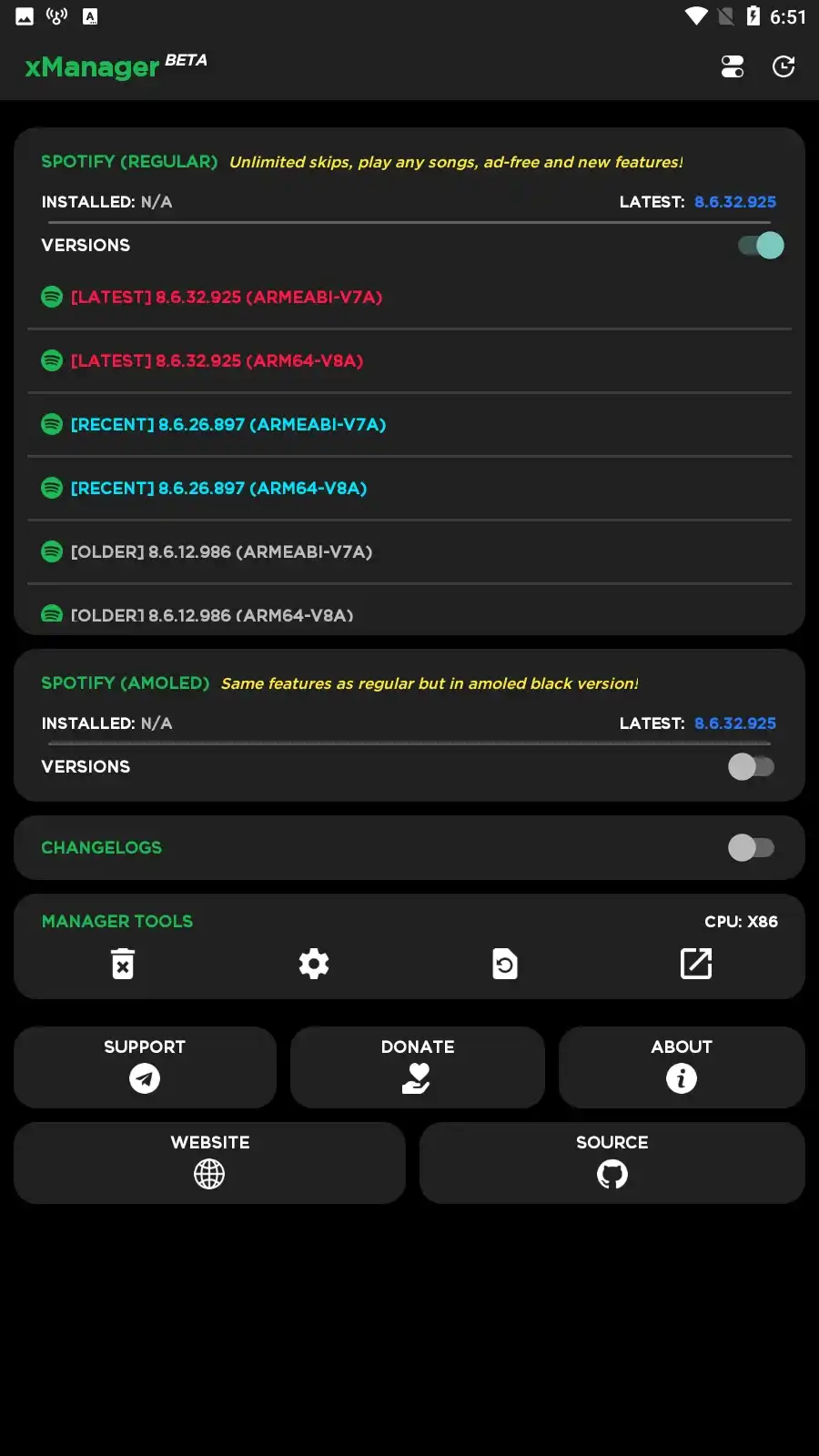 xManager Spotify APK 2023