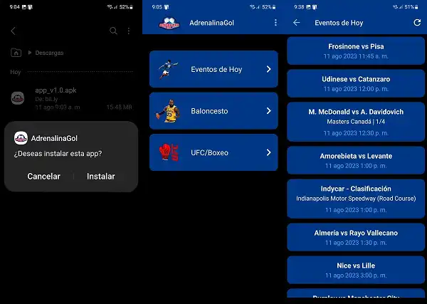 Adrenalina Gol APK 2023