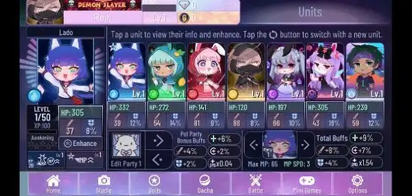 Features of Gacha Nebula APK