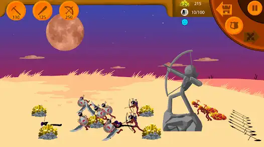 Features of Stickman War Infinity battle Mod Apk
