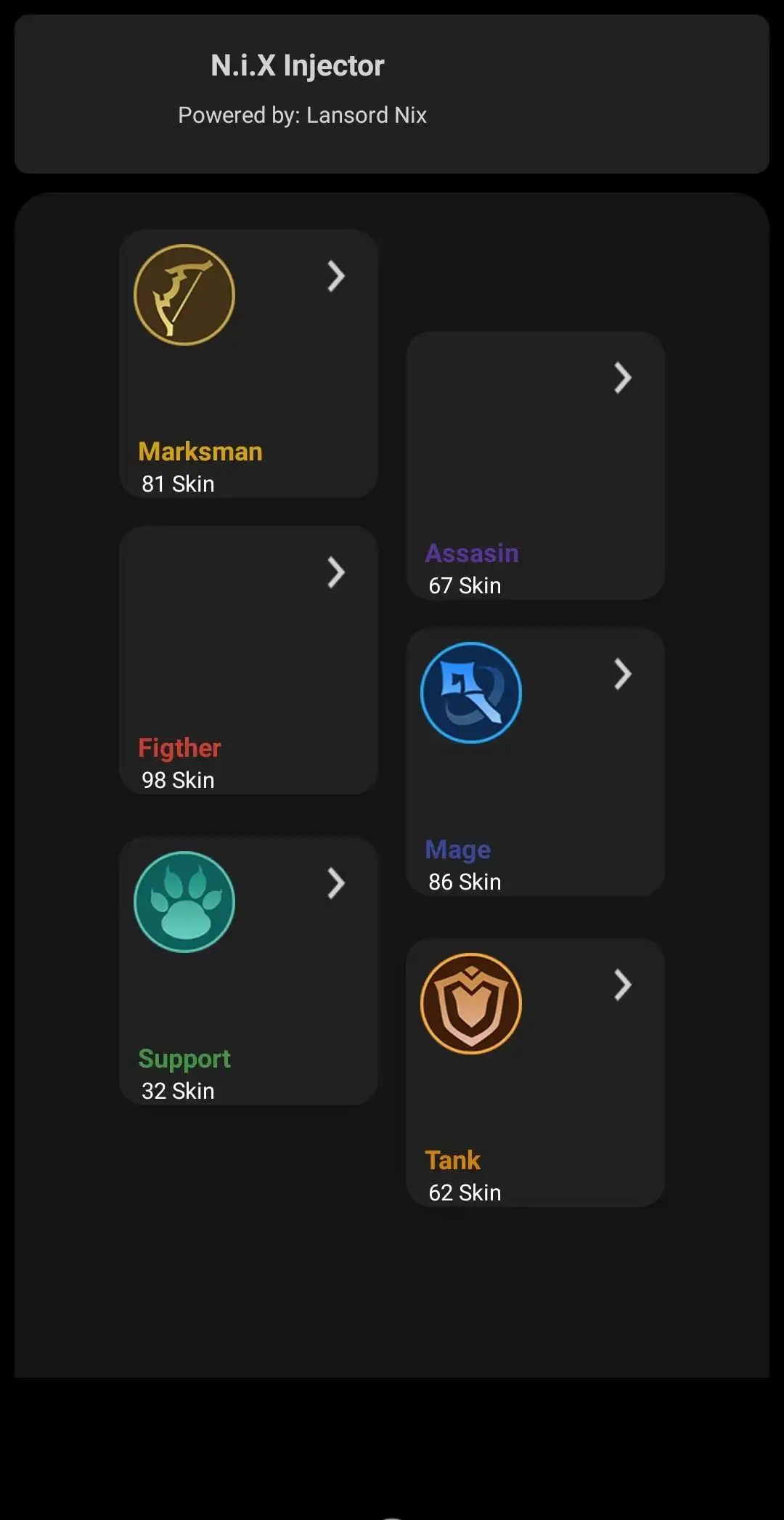 NiX Injector App