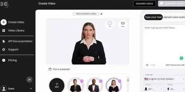 Studio.D-ID Apps
