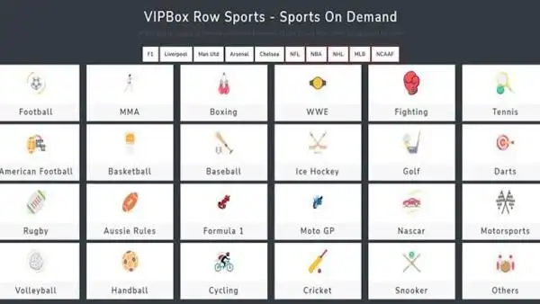 VIPRow Sports APK 2023