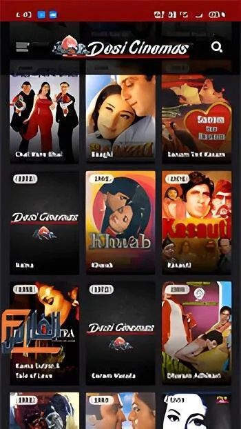 Features of Desi Cinema APK
