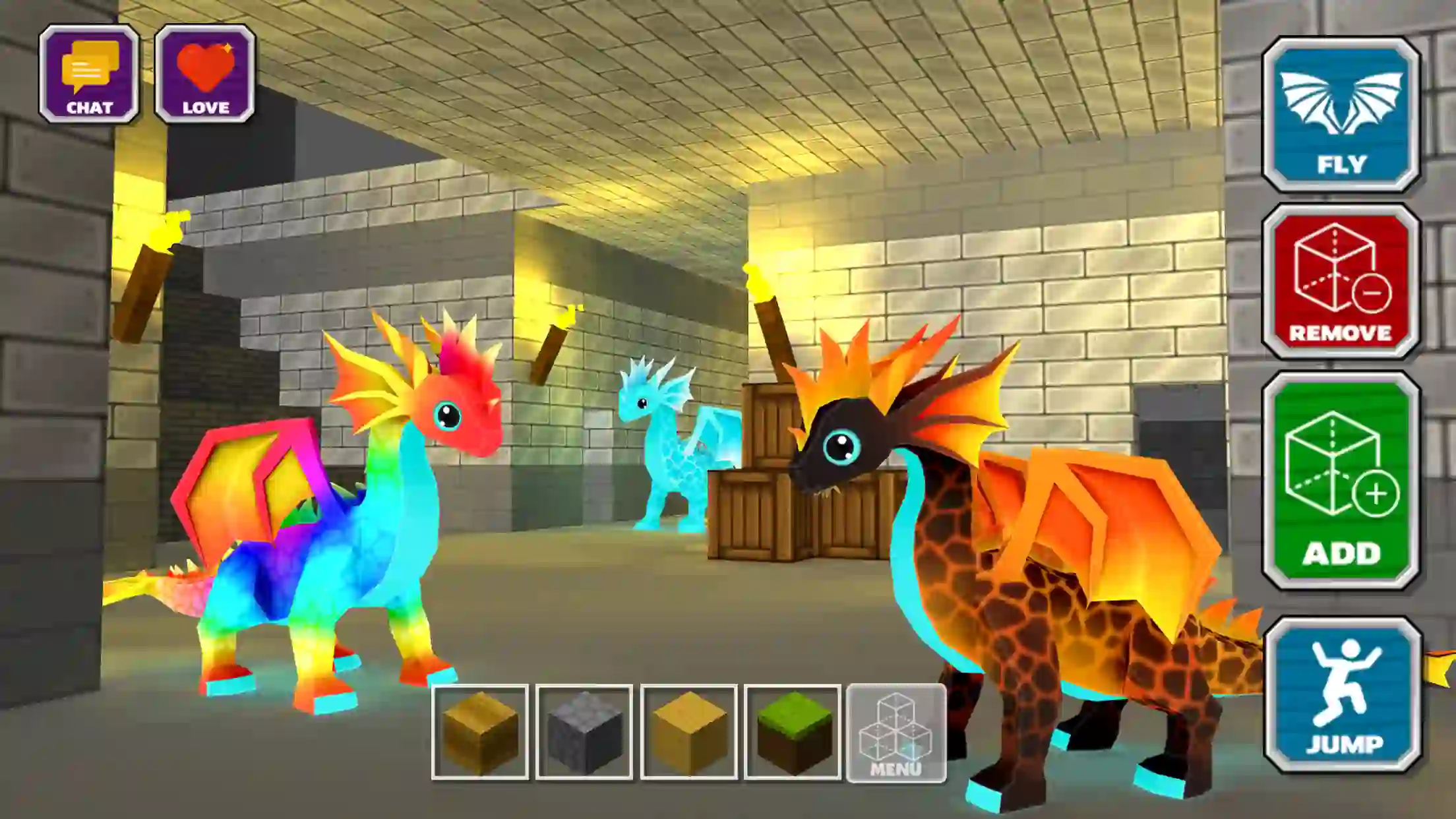 Dragon Craft game