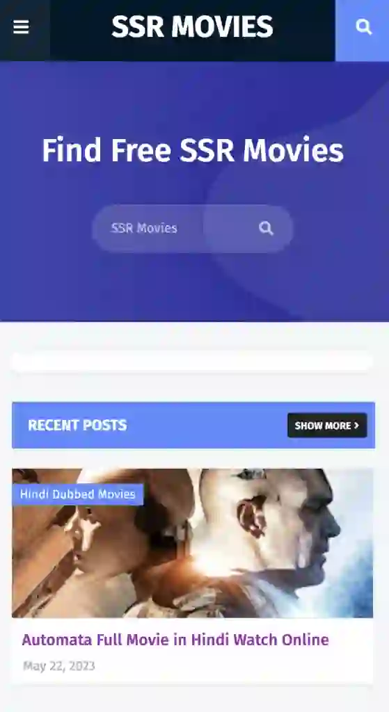 SSR Movies APK 