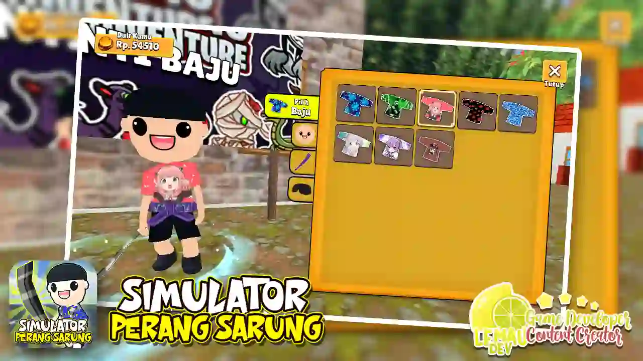 Simulator Perang Sarung 3D