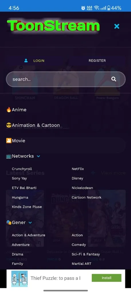 ToonStream apk 2024