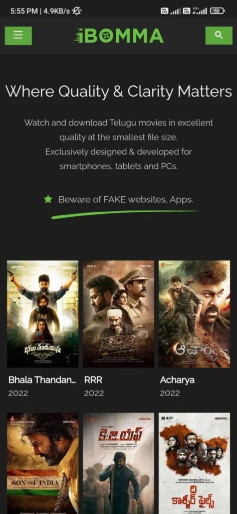 ibomma Telugu Movies