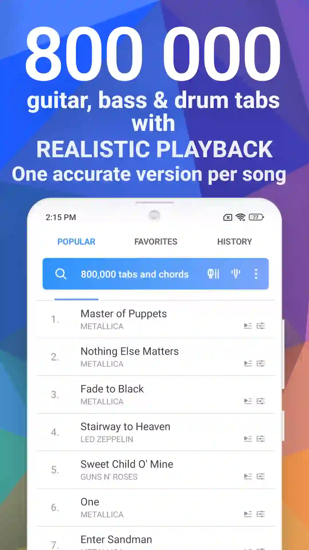 Songsterr Guitar Tabs & Chords