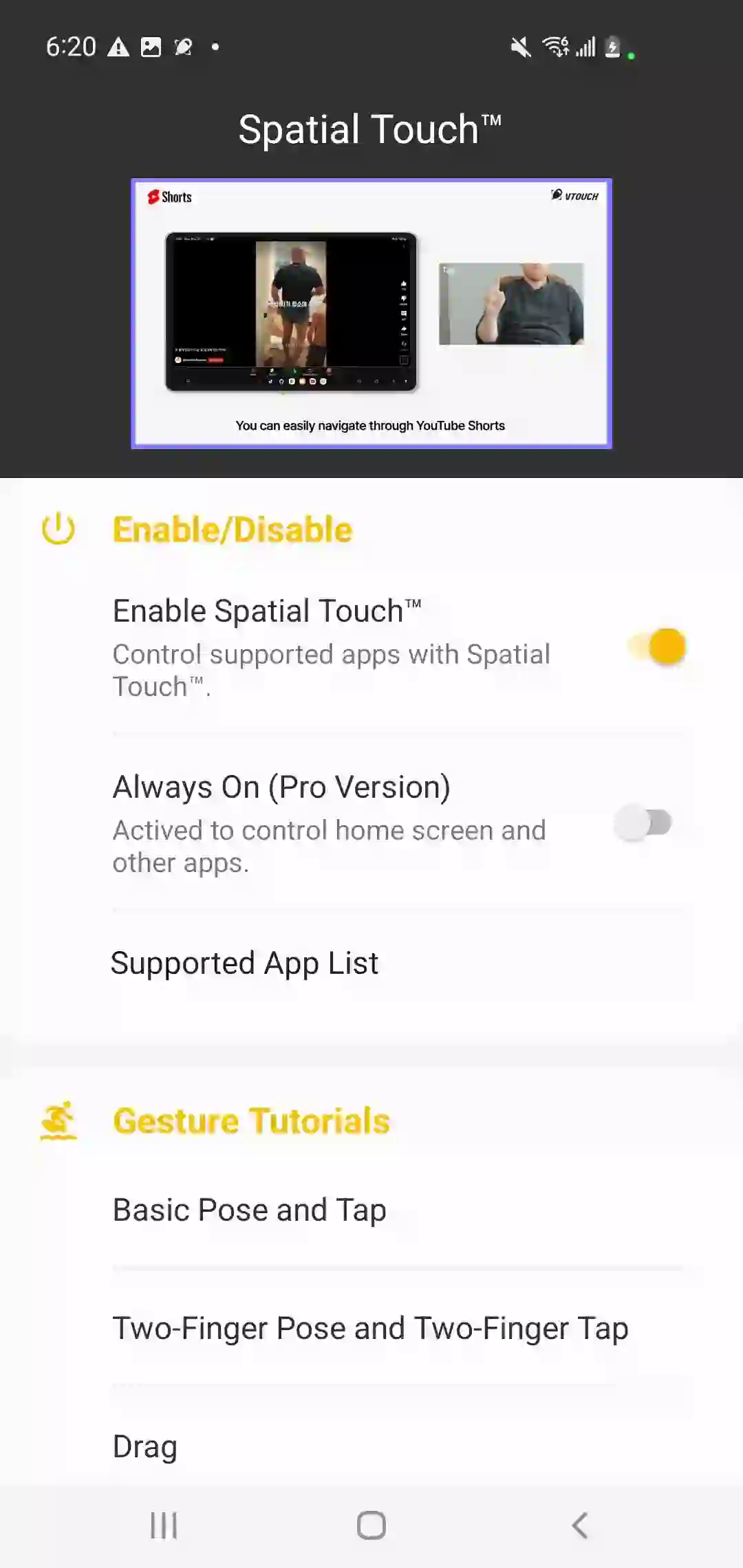 Spatial Touch
