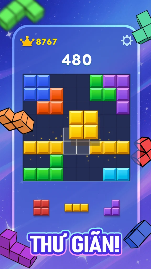 Block Blast unlimited combo