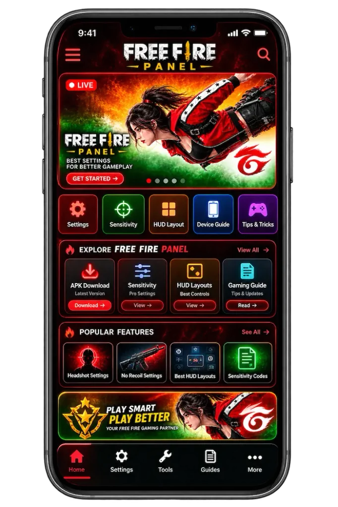 Free Fire Panel Apk Download