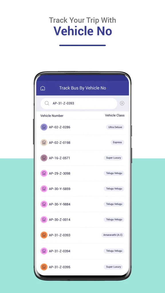 APSRTC Live Tracking app