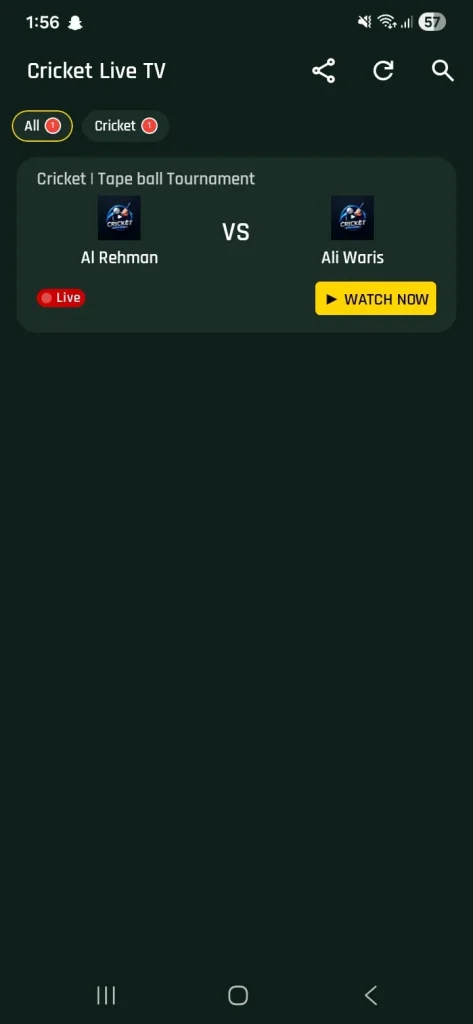Cricket Live TV APK latest version