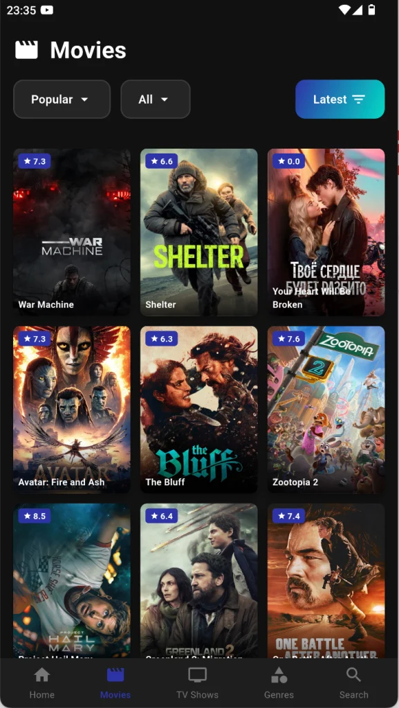 HD Streams TV App Download