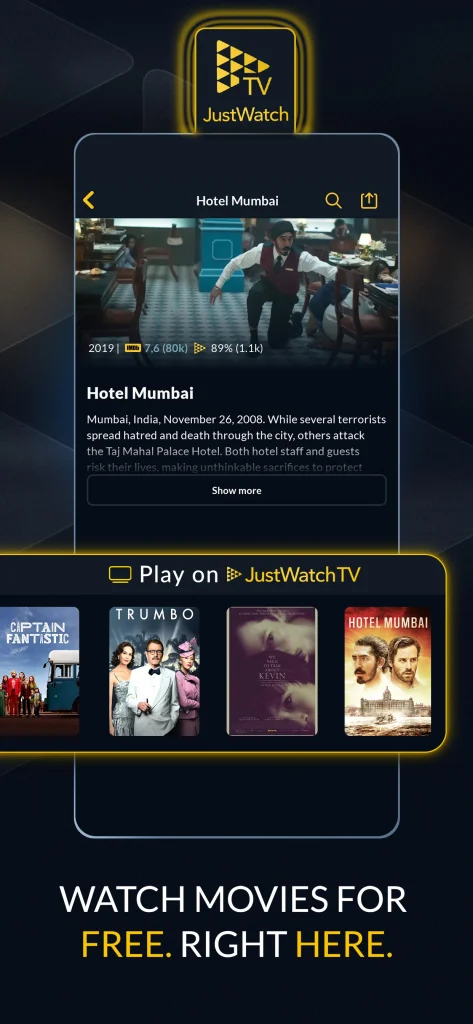 Justwatch apk for android tv free download